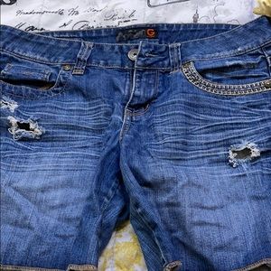 Jean shorts